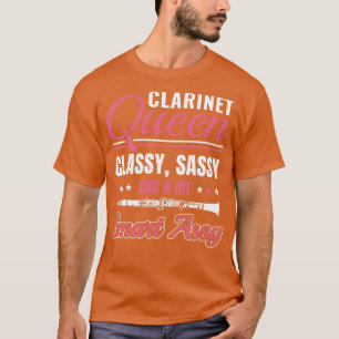 Grappige Klarinet Speler Klarinettist Klarinet Que T-shirt