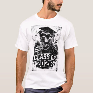 Grappige Klasse van 2026 Afstudeer Shirt Cool T-Sh