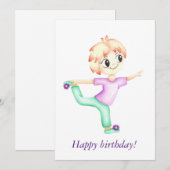 Grappige kleine gember jongen sportman (Voorkant / Achterkant)