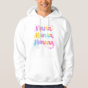Grappige Kleurrijke Dromerige Quote Verfspatten Re Hoodie