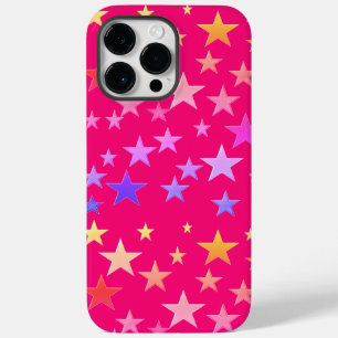 Grappige, kleurrijke sterren roze Hoesjes