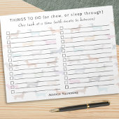 Grappige kleurrijke teckel worst hond dingen te do notitieblok