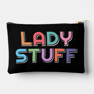 Grappige Kleurrijke Whimsical Vrouw Meisje Spullen Etui