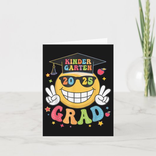 Grappige kleuterschool Afstuderen Happy Afstuderen Kaart (Voorkant)