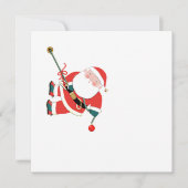 Grappige klimmen kerst kaarten (Voorkant)