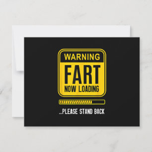 Grappige knevel RSVP kaartje