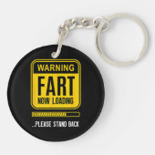 Grappige knevel sleutelhanger (Achterkant)