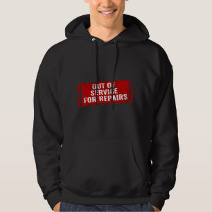 Grappige knie heup schouder gewrichtsvervangende o hoodie