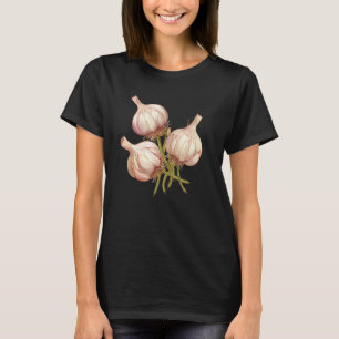 Grappige knoflook Planten T-shirt