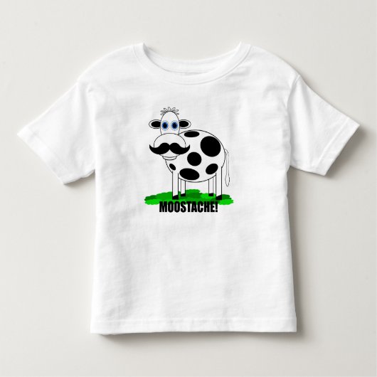 grappige koe kinder shirts (Voorkant)