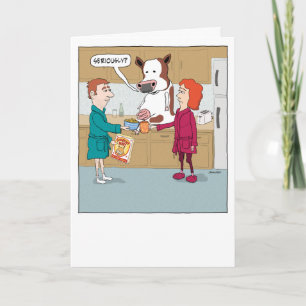 Grappige koe melken gelukkig jubileum kaart