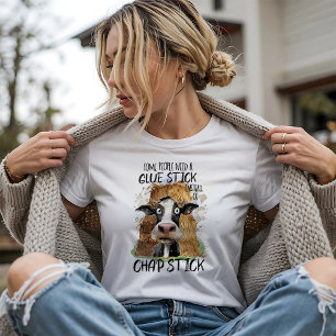 Grappige Koe Sarcasme T-shirt