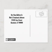 Grappige Koe Wijziging van adres Briefkaart (Achterkant)