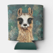 Grappige Koelbox Nieuwsgierig Speelse Llama Blikjeskoeler (Achterkant)