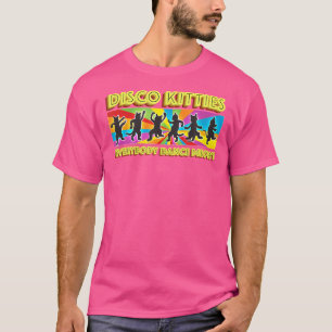 Grappige Koele Disco Kittens Iedereen Danst Meow K T-shirt