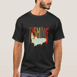 Grappige koele vissen Voor visser humor grafisch T-shirt