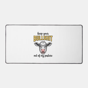 Grappige Koeweide Vintage Shirt Ontwerp_1 Bureaumat