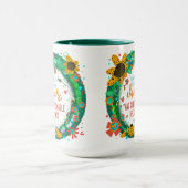 Grappige Koffie Chaos Trendy Inspirivity Stijlvol Mok (Midden)