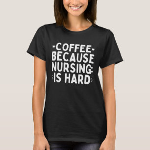 Grappige koffie citaat cafeïne koele koffie t-shirt
