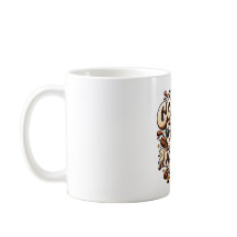 Grappige koffie eerst volwassen later mok
