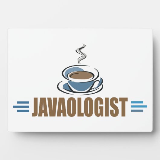 Grappige koffie fotoplaat (voorkant)