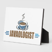 Grappige koffie fotoplaat (Zijkant)