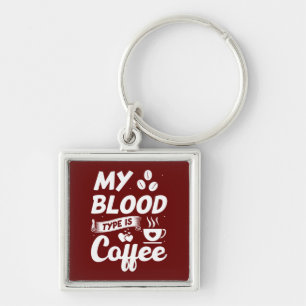 Grappige koffie, humor, koffie liefhebber koffie d sleutelhanger