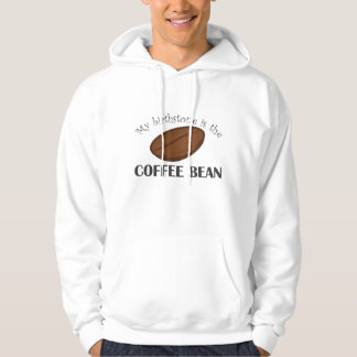 Grappige koffie-koffieboon is mijn geboortesteen hoodie