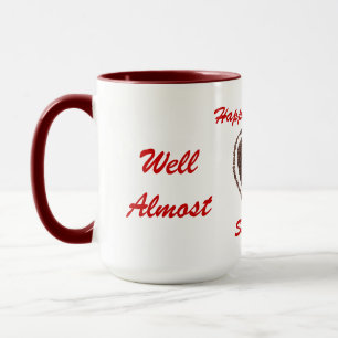 Grappige koffie & liefde hart Valentijnse Mok