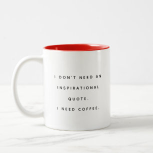Grappige koffie liefde quote mok