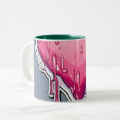 Grappige koffie Mok – ‘Shhh… Bijna. (Voorkant links)