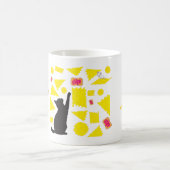 Grappige koffie of thee mok cartoons (Center)