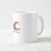 grappige koffiebeker koffiebeker cadeau voor koffi extra grote beker (Voorkant rechts)