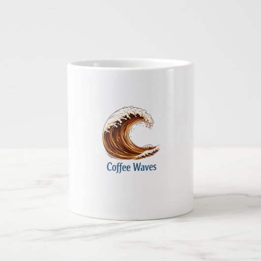 grappige koffiebeker koffiebeker cadeau voor koffi extra grote beker (Voorkant)