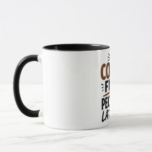Grappige koffiemok – Eerst koffie, dan mensen – Sa Mok