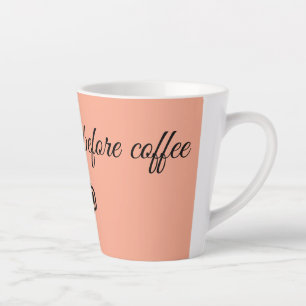 Grappige koffiemok ☕ latte mok