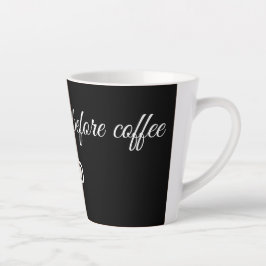 Grappige koffiemok ☕ latte mok