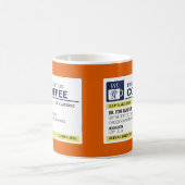 Grappige koffiemok met doktersrecept (Center)