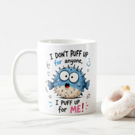 Grappige Kogelvis Kinderen T-shirt | Ik Puf Op voo Koffiemok