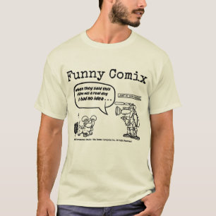 Grappige komedie t-shirt