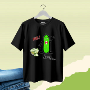 Grappige komkommer t-shirt