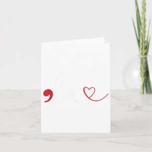 Grappige komma La Kamala Harris interpunctie La ve Kaart