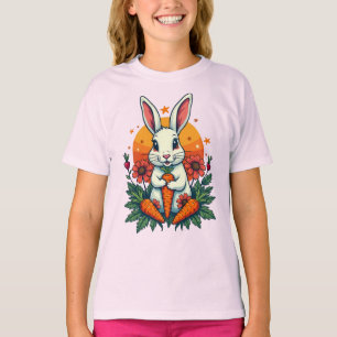 Grappige Konijn Lover Spring Retro T-shirt