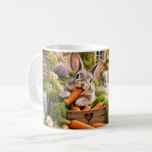 Grappige Konijn Wortelliefhebber Koffiemok