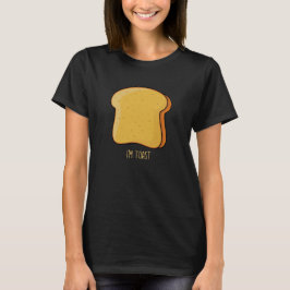 Grappige koppels toast spookachtig ontbijt duo t-shirt