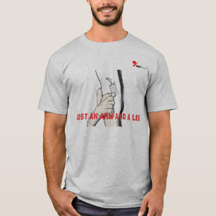 Grappige 'Kosten van het Leven' T-Shirt "Kost ee
