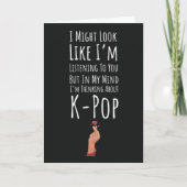 Grappige Kpop Kaarten Humor K Pop (Voorkant)