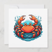 grappige-krab kaart (Achterkant)