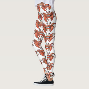 Grappige krab Leggings