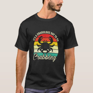 Grappige Krab Mannen Vrouwen Kinderen Krabben Jage T-shirt